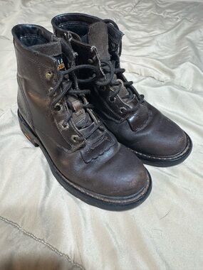 Ariat Work Boys Lace Up Boots